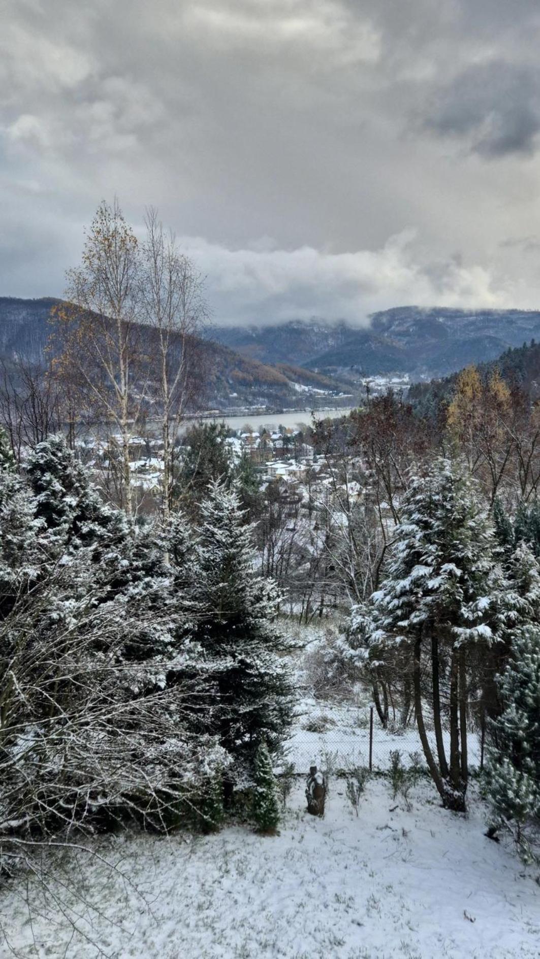 Dom W Gorach Saganowka Beskidy Villa Międzybrodzie Bialskie Esterno foto