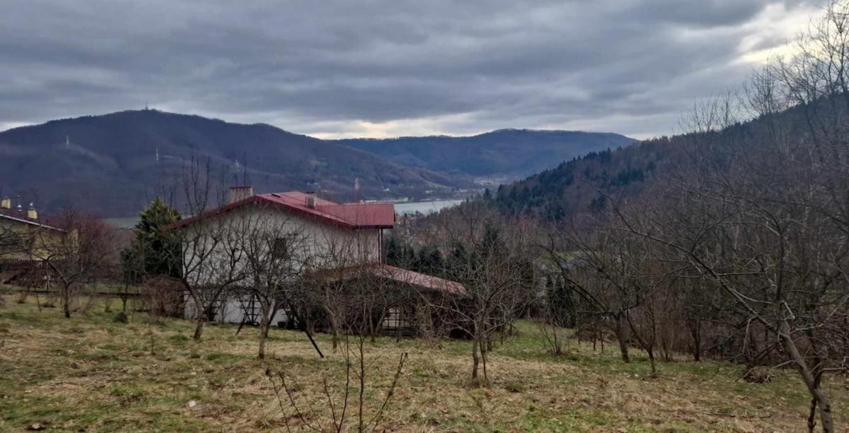 Dom W Gorach Saganowka Beskidy Villa Międzybrodzie Bialskie Esterno foto